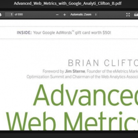 Download Advanced Web Metrics with Google Analytics