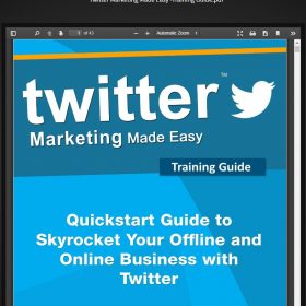 Download Twitter Business In a Box PLR