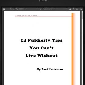 Download Paul Hartunian - Million Dollar Publicity Kit