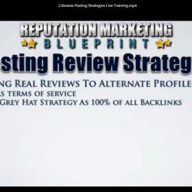 Download David Sprague - Reputation Marketing Blueprint
