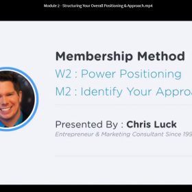 Download Chris Luck - Membership Method
