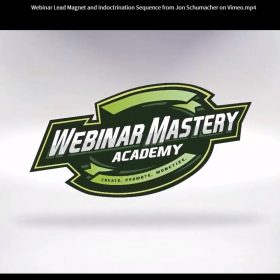 Download Jon Schumacher - Webinar Mastery Academy PRO