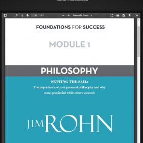 Download Jim Rohn - Foundations For Success