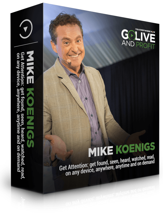 Download Mike Koenigs - Go Live and Profit