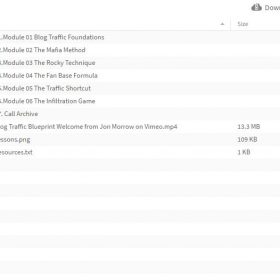 Download Jon Morrow - Blog Traffic Blueprint