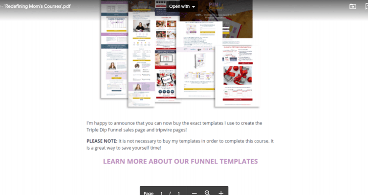 Download Monica Froese - Triple Dip Funnel